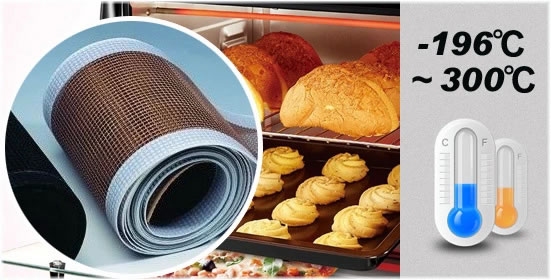 耐高溫網格特氟龍輸送帶